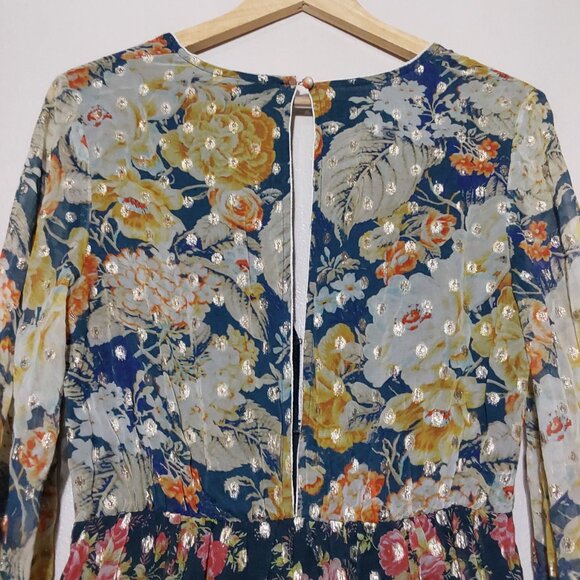 Hemant & Nandita Della Ruffle Mini Dress Great Condition - Med - Picture 10 of 15